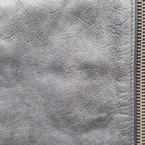 JOHN VARVATOS STAR USA BAND COLLAR LEATHER JACKET - Picture 2 of 10